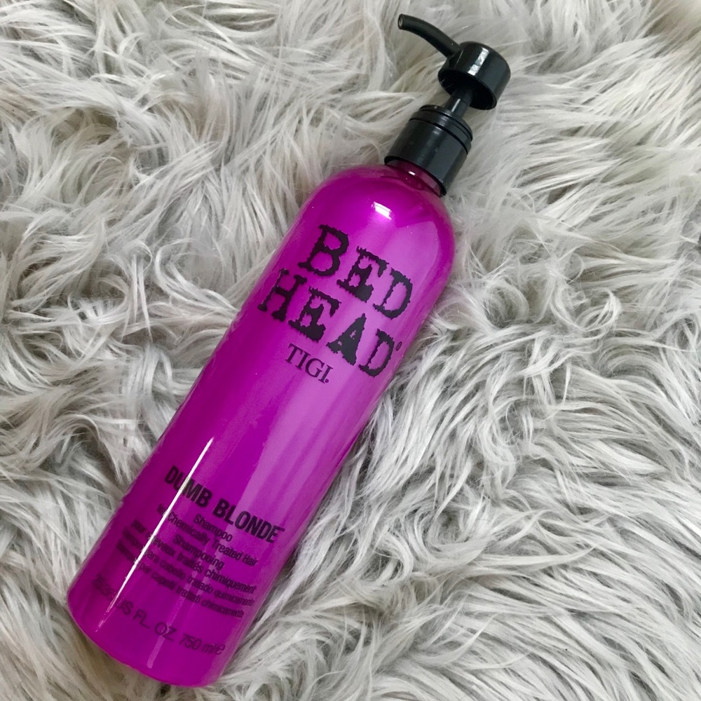 BedHead dumb blonde shampoo!